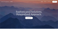 Desktop Screenshot of perkinscpa.com